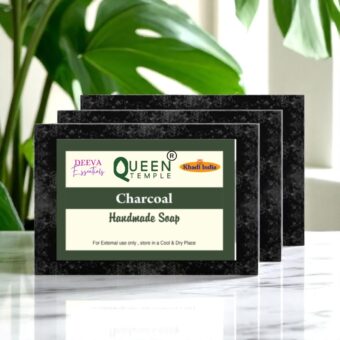Handmade Charcoal Soap (Pack of 3)