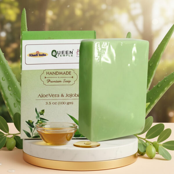 Handmade Alovera Jojoba Soap