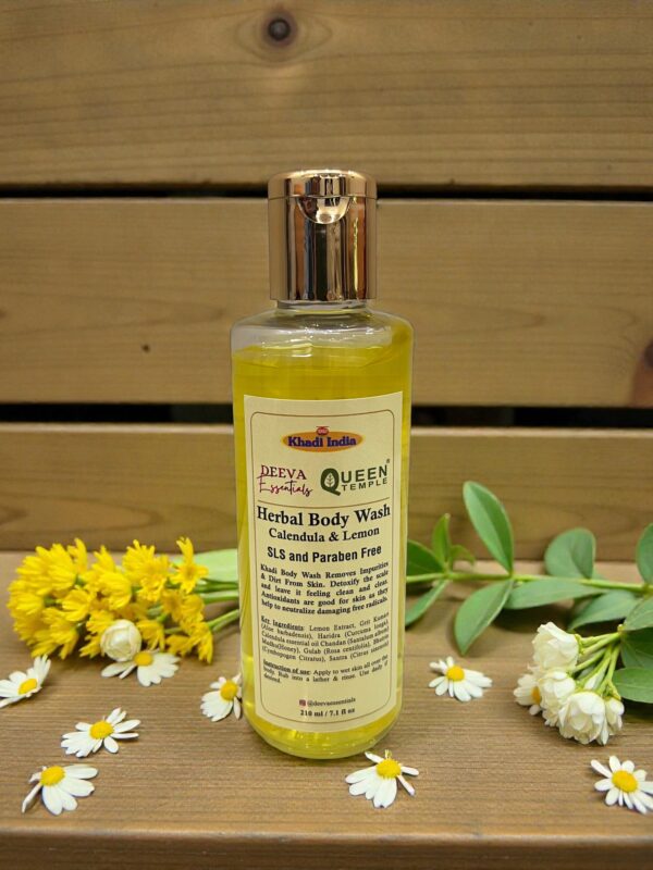 Calendula & Lemon Herbal Body wash 210ml
