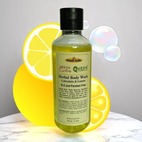 Calendula & Lemon Herbal Body wash 210ml