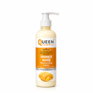 Queen Temple Body Lotion 500ml,SPF 15 Moisturizer for Dry Skin