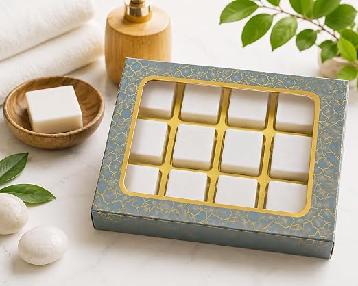 Goat Milk Soap Pack of 12 (25g Each) | Moisturizing Bath Soap for Dry & Sensitive Skin | Handmade Natural Soap with Goat Milk | Gentle Cleansing & Nourishing Skin Care Bar - Image 3