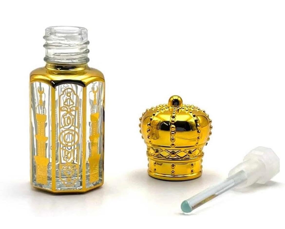 Queen Temple Khadi India Deeva Real Rose Premium Attar Roll On 6ml | Real Rose & Sandalwood Fragrance | Rose Essential Oil, Natural Resins & Floral Extracts | Alcohol-Free Long-Lasting Unisex Attar - Image 4