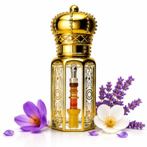 Queen Temple Khadi India Deeva Musk Premium Attar Roll On 6ml | Musk, Oud & Lavender Fragrance Blend | Alcohol-Free Long-Lasting Unisex Attar | Pocket-Friendly Perfume for Men & Women  Size  6ml