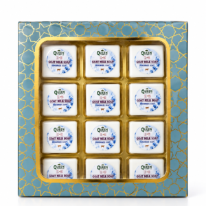 Goat Milk Handmade Soap – Nourishing & Moisturizing Bath Soap | Gentle Cleansing Soap for Face & Body | Natural Skincare Soap Bar| Pack of 12 , 25gm Each