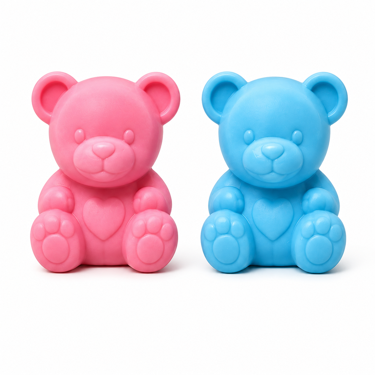 Queen Temple Handmade Pure Goat Milk Toy Soap for Kids – Cute Bear Shape Bath Soap | Gentle & Moisturizing Kids Soap for Boys & Girls | Mild Daily Cleansing Soap | Fun Bath Time Soap